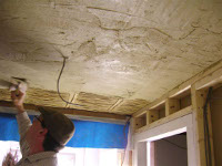 plastering