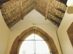 Reed ceiling repair.
