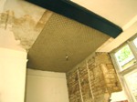 Reed ceiling repair.
