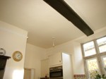 Reed ceiling repair.